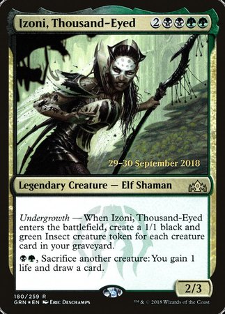 Izoni, Thousand-Eyed [Guilds of Ravnica Promos] | Cracking-Singles