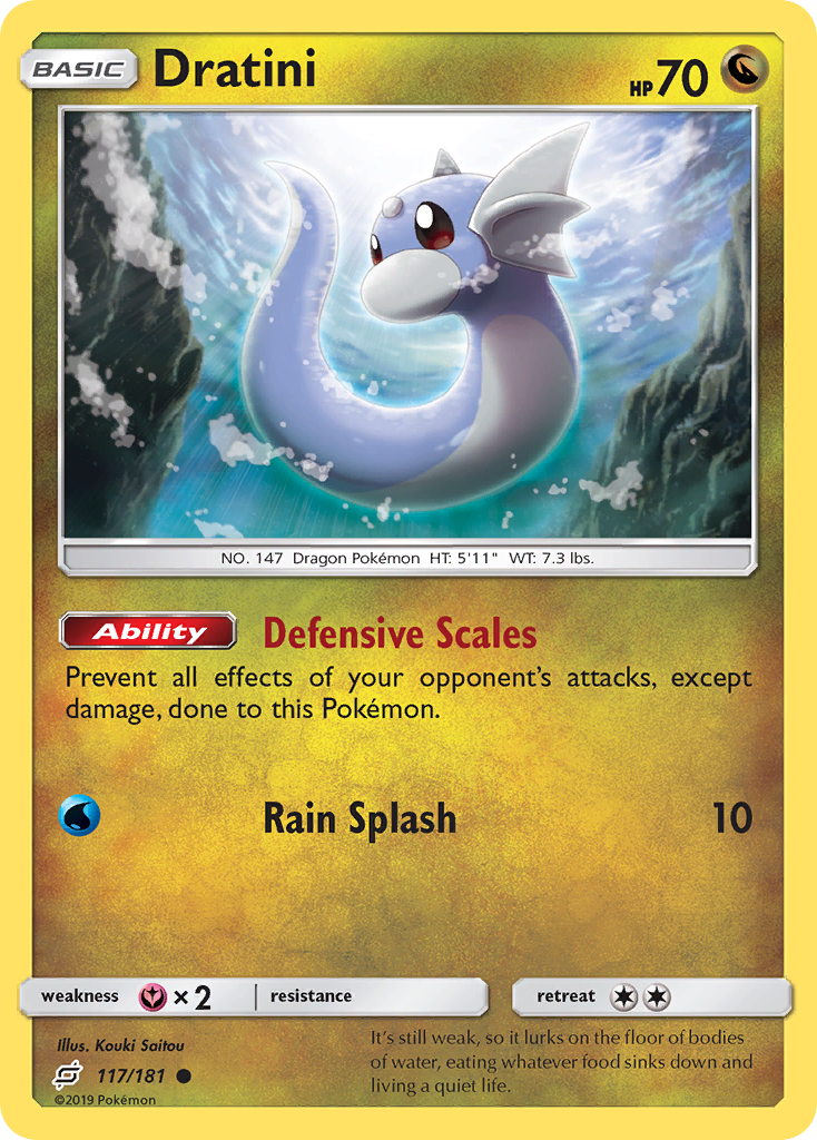 Dratini (117/181) [Sun & Moon: Team Up] | Cracking-Singles