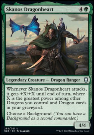 Skanos Dragonheart [Commander Legends: Battle for Baldur's Gate] | Cracking-Singles