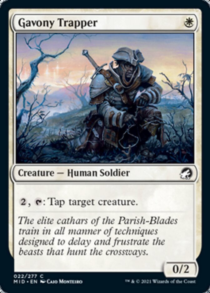 Gavony Trapper [Innistrad: Midnight Hunt] | Cracking-Singles