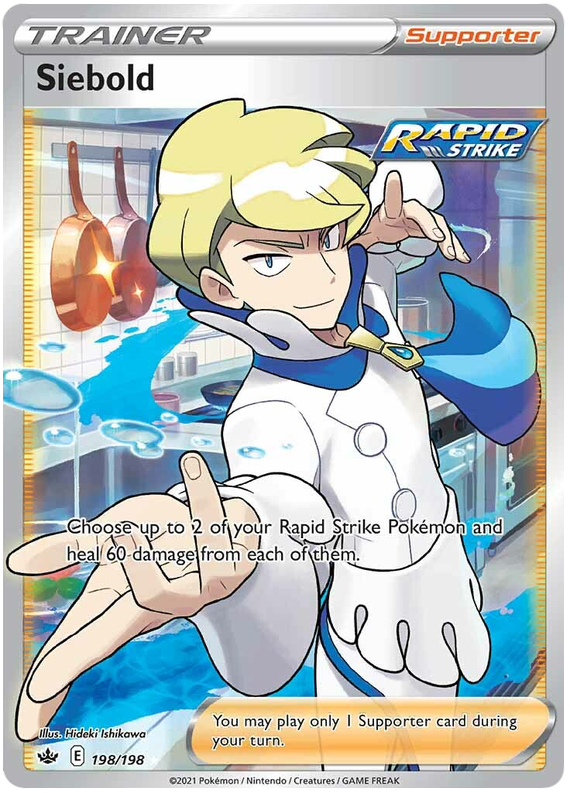 Siebold (198/198) [Sword & Shield: Chilling Reign] | Cracking-Singles