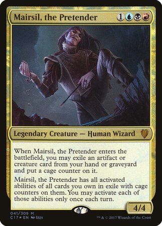 Mairsil, the Pretender [Commander 2017] | Cracking-Singles