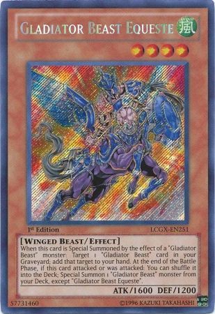 Gladiator Beast Equeste [LCGX-EN251] Secret Rare | Cracking-Singles