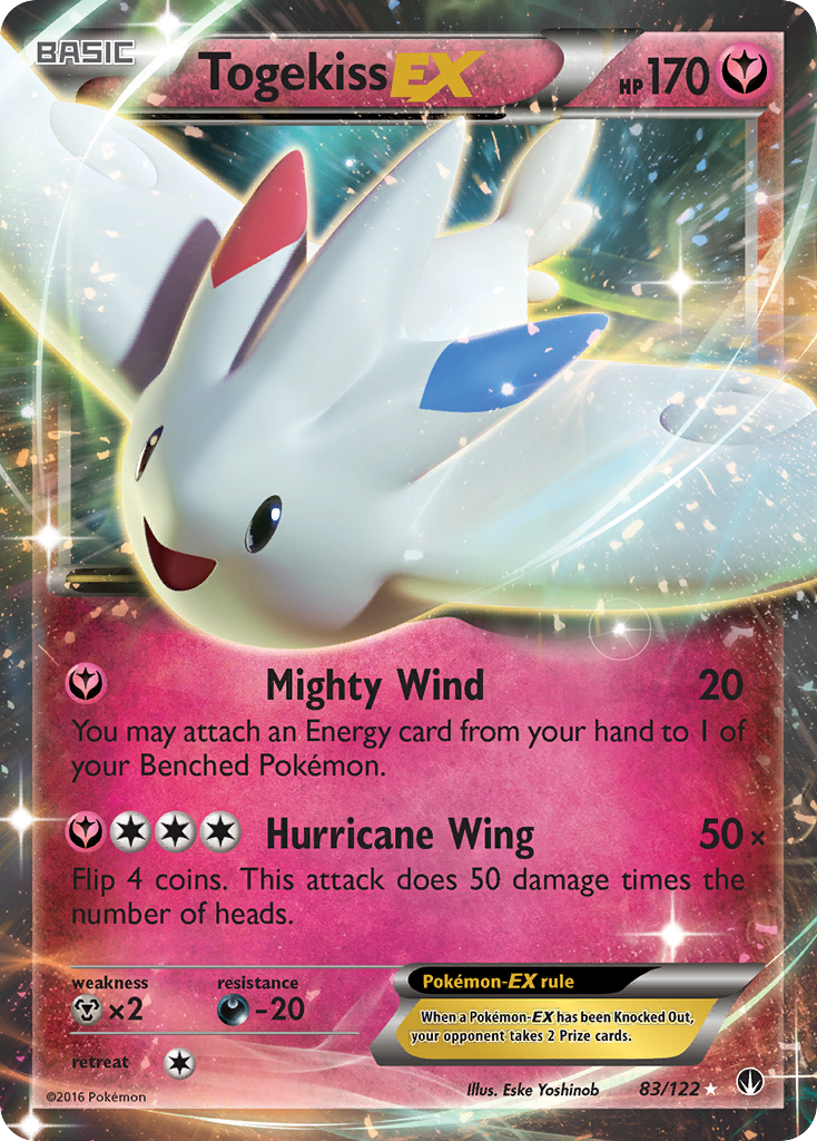 Togekiss EX (83/122) [XY: BREAKpoint] | Cracking-Singles