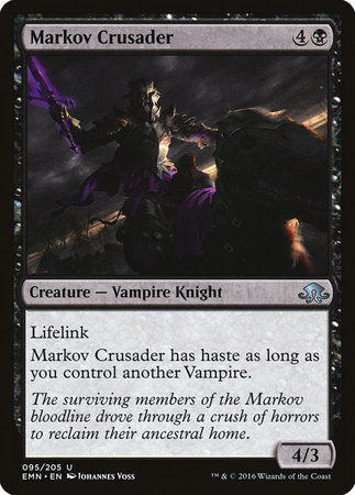 Markov Crusader [Eldritch Moon] | Cracking-Singles