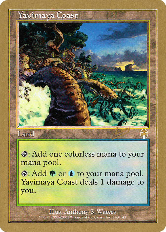 Yavimaya Coast (Raphael Levy) [World Championship Decks 2002] | Cracking-Singles