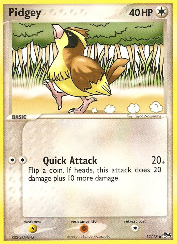 Pidgey (12/17) [POP Series 4] | Cracking-Singles