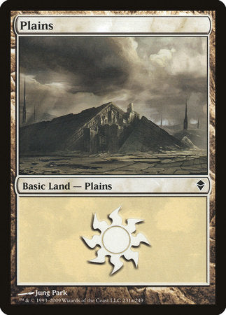 Plains (231a) [Zendikar] | Cracking-Singles