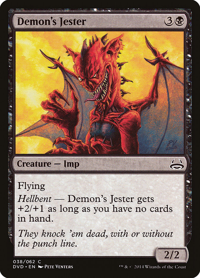 Demon's Jester (Divine vs. Demonic) [Duel Decks Anthology] | Cracking-Singles