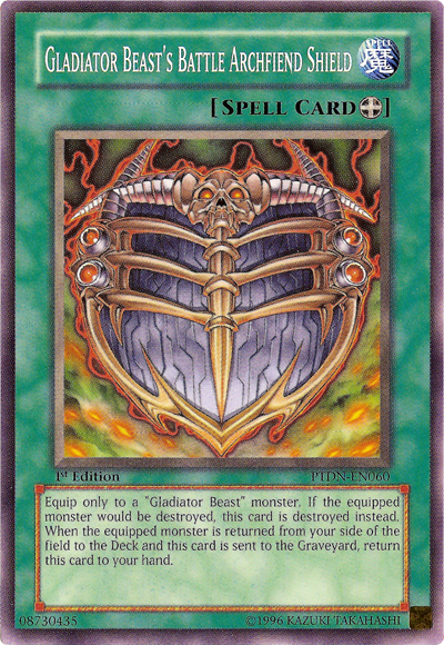 Gladiator Beast's Battle Archfiend Shield [PTDN-EN060] Common | Cracking-Singles