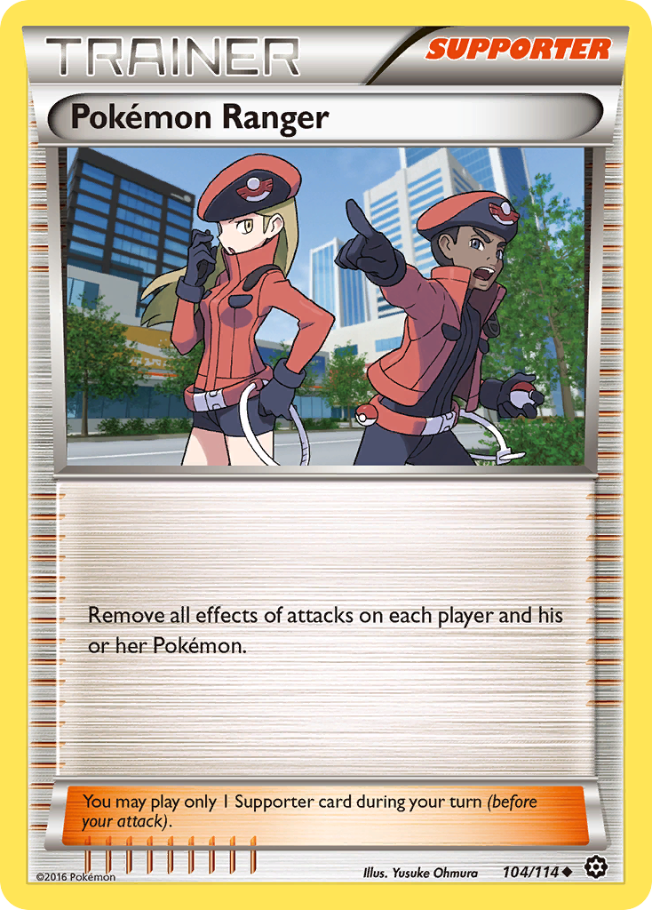 Pokemon Ranger (104/114) [XY: Steam Siege] | Cracking-Singles