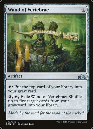 Wand of Vertebrae [Guilds of Ravnica] | Cracking-Singles