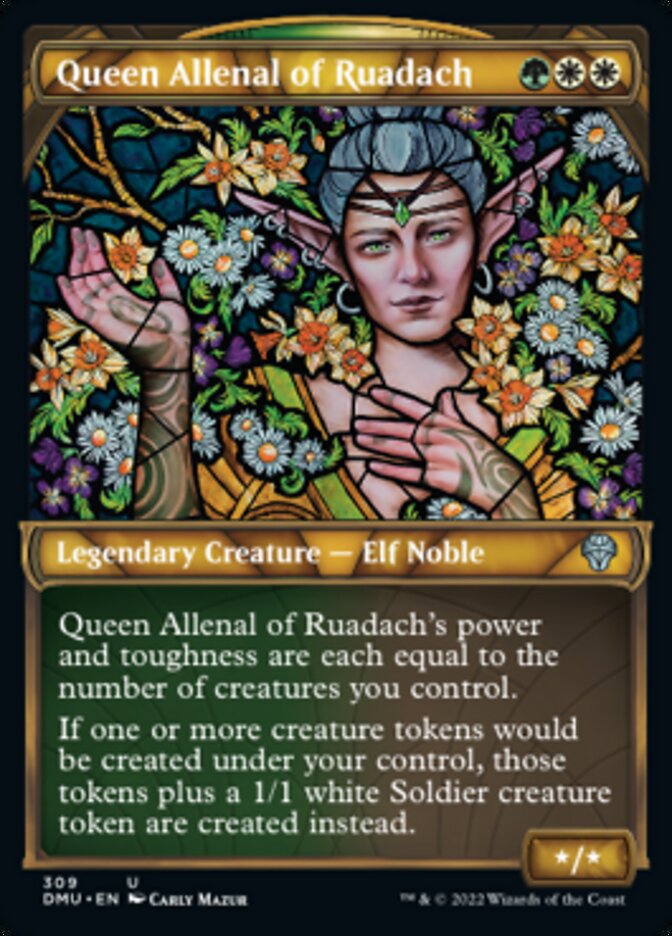 Queen Allenal of Ruadach (Showcase) [Dominaria United] | Cracking-Singles