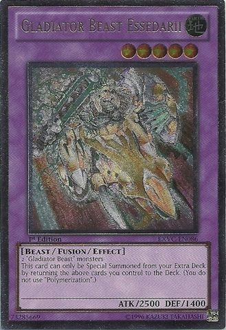 Gladiator Beast Essedarii [EXVC-EN086] Ultimate Rare | Cracking-Singles