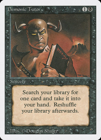 Demonic Tutor [Revised Edition] | Cracking-Singles