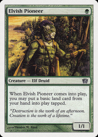 Elvish Pioneer [Eighth Edition] | Cracking-Singles