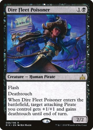 Dire Fleet Poisoner [Rivals of Ixalan] | Cracking-Singles