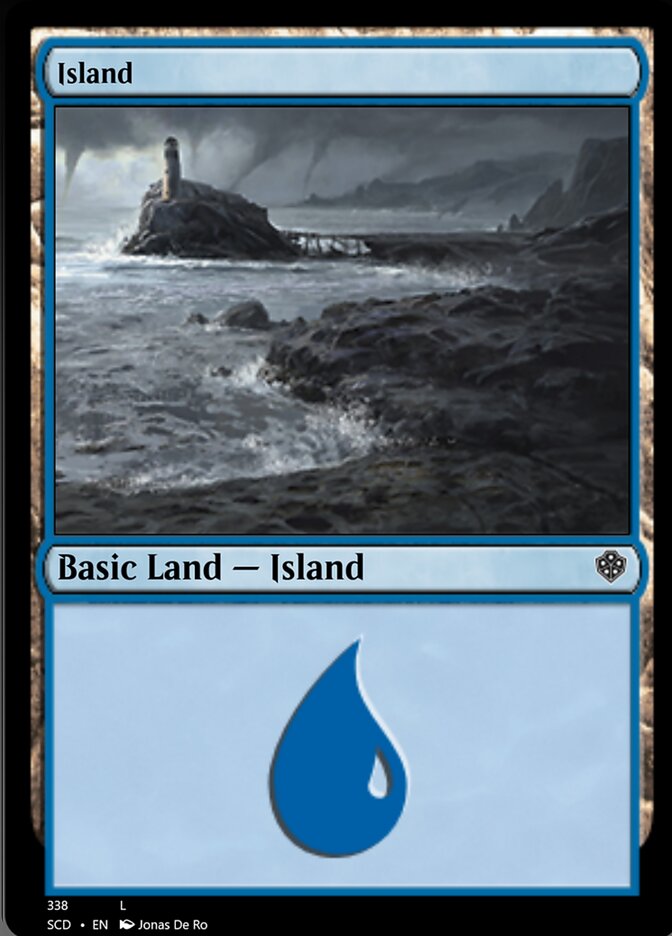 Island (338) [Starter Commander Decks] | Cracking-Singles