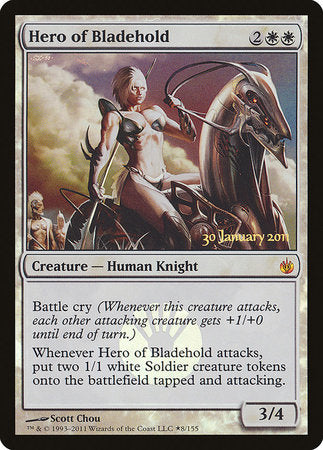 Hero of Bladehold [Mirrodin Besieged Promos] | Cracking-Singles