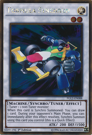 Formula Synchron [PGL2-EN088] Gold Rare | Cracking-Singles