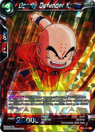 Deadly Defender Krillin (BT5-011) [Miraculous Revival] | Cracking-Singles