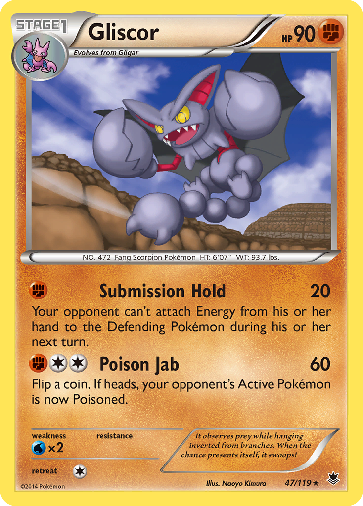 Gliscor (47/119) [XY: Phantom Forces] | Cracking-Singles