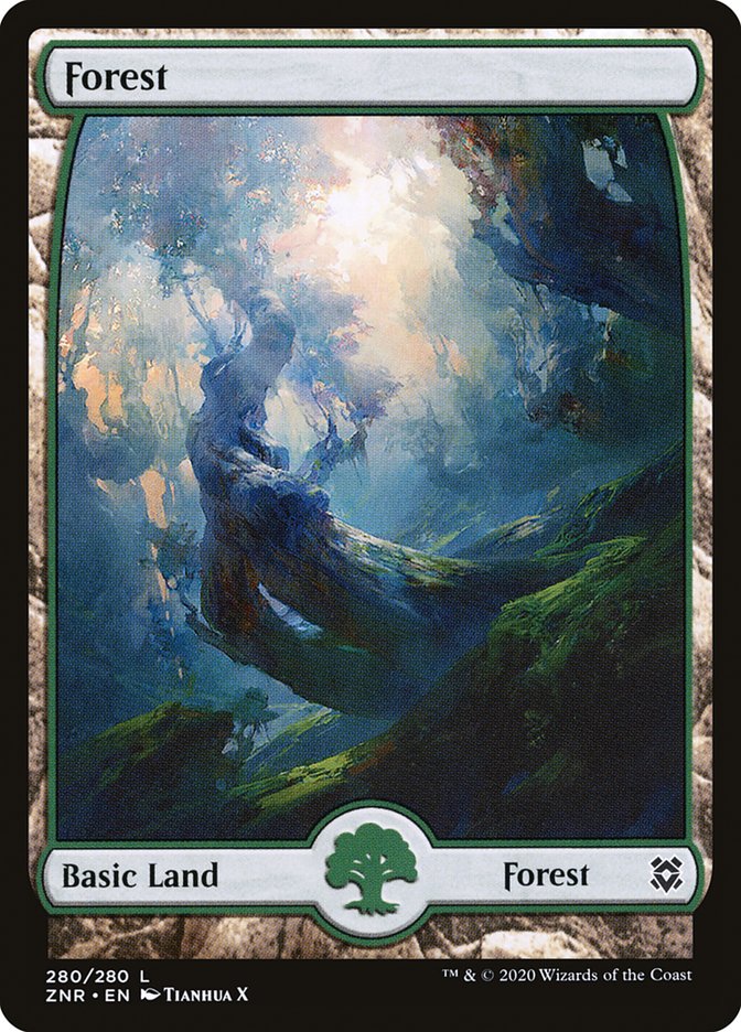 Forest (280) [Zendikar Rising] | Cracking-Singles