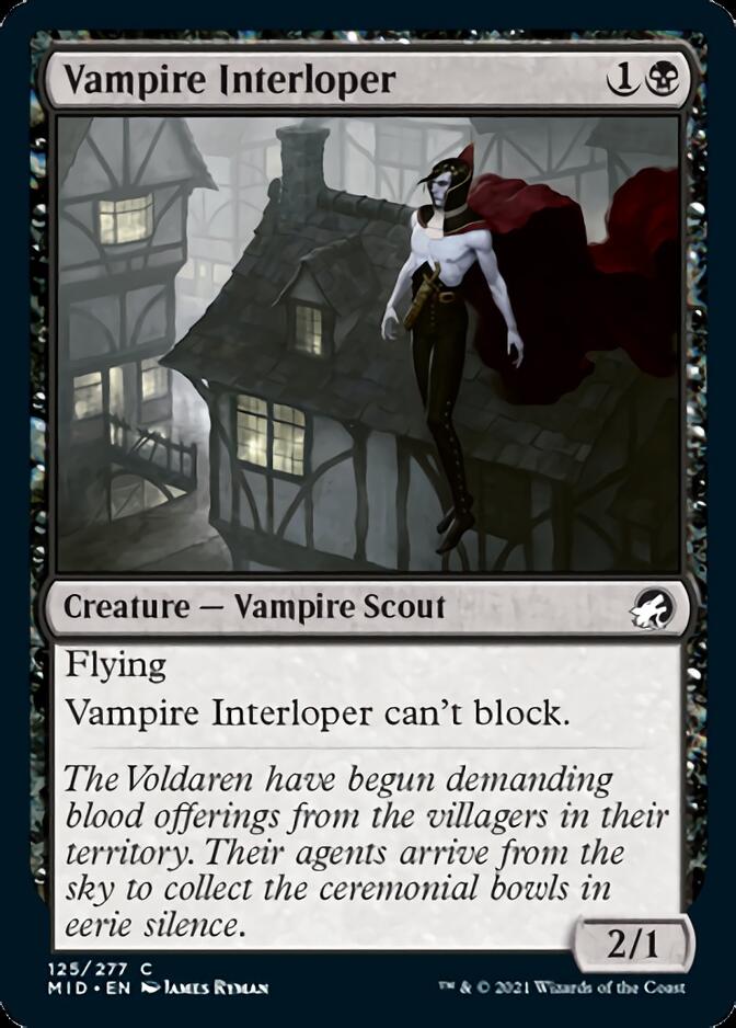 Vampire Interloper [Innistrad: Midnight Hunt] | Cracking-Singles