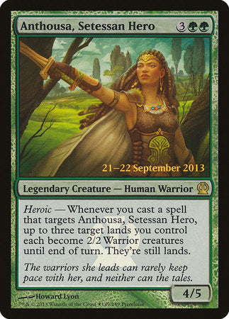 Anthousa, Setessan Hero [Theros Promos] | Cracking-Singles