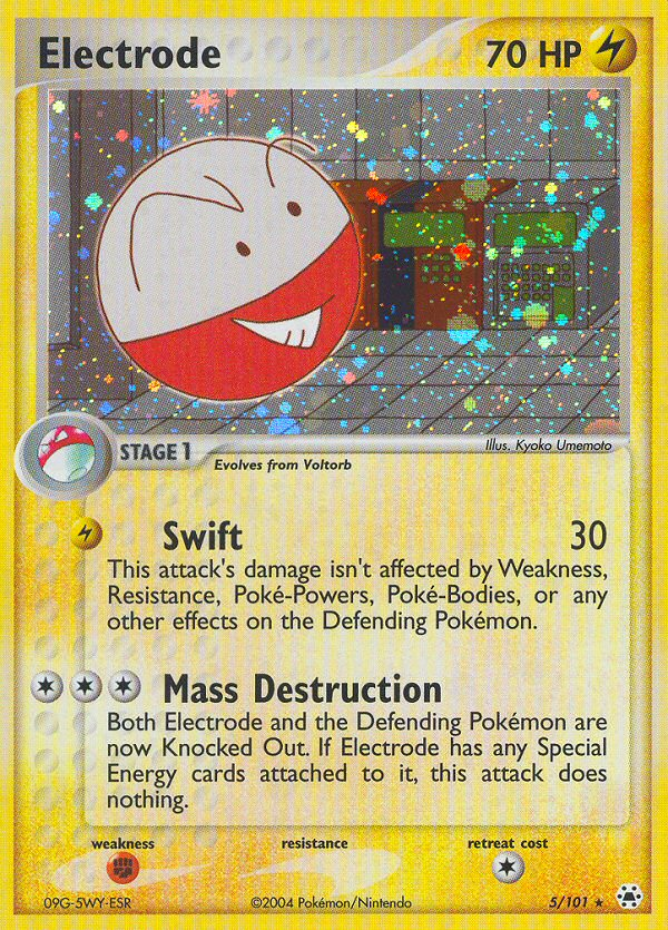 Electrode (5/101) [EX: Hidden Legends] | Cracking-Singles