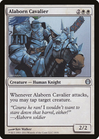 Alaborn Cavalier [Duel Decks: Knights vs. Dragons] | Cracking-Singles