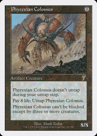 Phyrexian Colossus [Seventh Edition] | Cracking-Singles