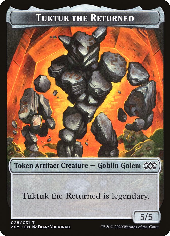 Tuktuk the Returned Token [Double Masters] | Cracking-Singles