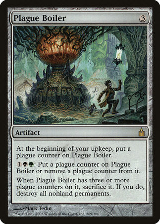 Plague Boiler [Ravnica: City of Guilds] | Cracking-Singles