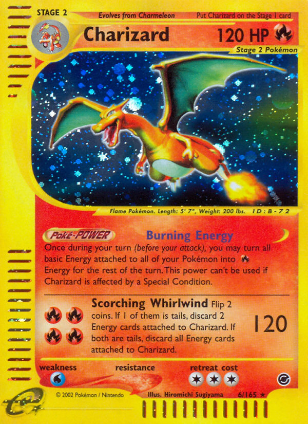 Charizard (6/165) [Expedition: Base Set] | Cracking-Singles