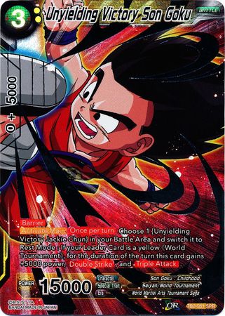 Unyielding Victory Son Goku (SPR) [TB2-051] | Cracking-Singles