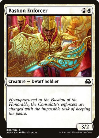 Bastion Enforcer [Aether Revolt] | Cracking-Singles