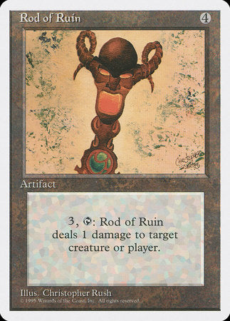 Rod of Ruin [Fourth Edition] | Cracking-Singles