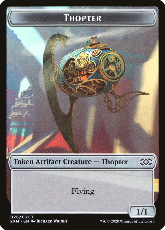 Thopter (026/031) [Double Masters Tokens] | Cracking-Singles