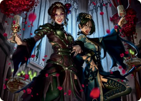 Falkenrath Celebrants 2 Art Card [Innistrad: Crimson Vow Art Series] | Cracking-Singles