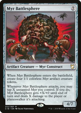 Myr Battlesphere [Commander 2018] | Cracking-Singles