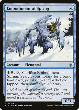 Embodiment of Spring [Khans of Tarkir] | Cracking-Singles