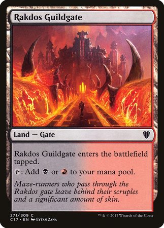 Rakdos Guildgate [Commander 2017] | Cracking-Singles