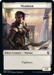 Zombie Knight // Warrior Double-sided Token [Dominaria United Commander Tokens] | Cracking-Singles