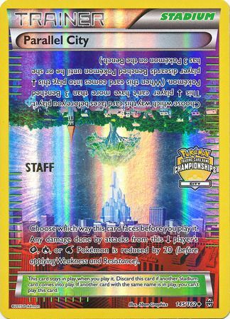 Parallel City (145/162) (Championship Promo Staff) [XY: BREAKthrough] | Cracking-Singles