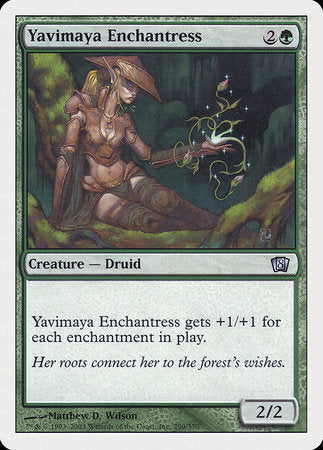 Yavimaya Enchantress [Eighth Edition] | Cracking-Singles