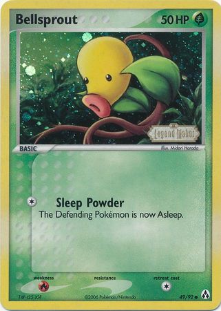 Bellsprout (49/92) (Stamped) [EX: Legend Maker] | Cracking-Singles