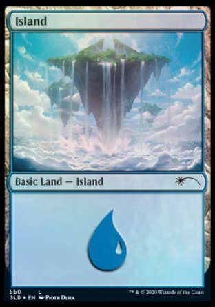 Island (Above the Clouds) (550) [Secret Lair Drop Promos] | Cracking-Singles