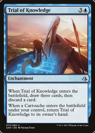 Trial of Knowledge [Amonkhet] | Cracking-Singles