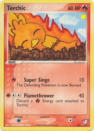 Torchic (3/5) [Kids WB Promos] | Cracking-Singles